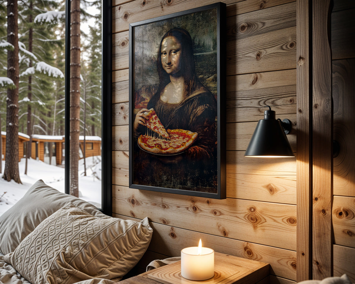 Mona Pizza - Wall View