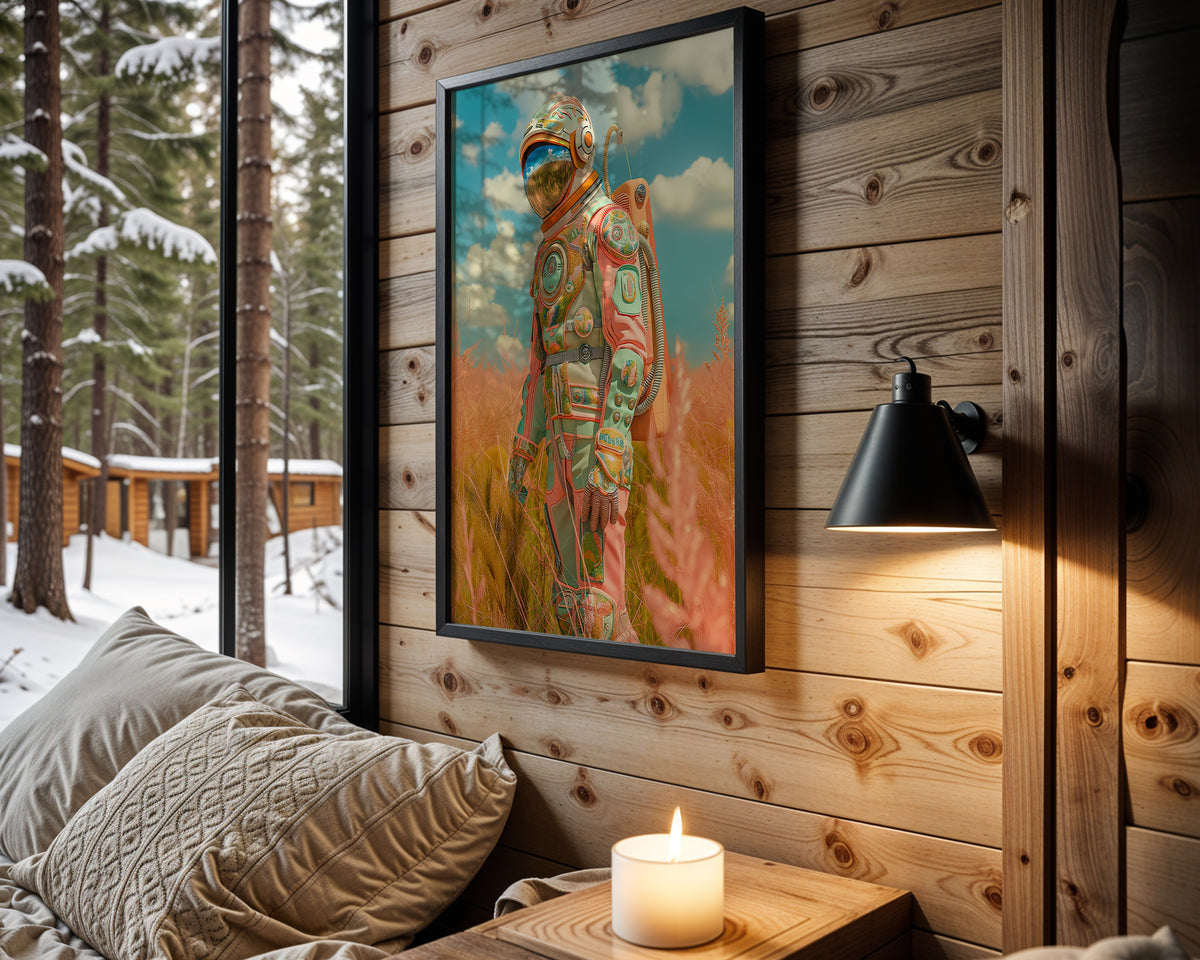 Ancient Cosmos space wall art – cabin room view