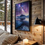Aurora Veil aurora wall art – main room view