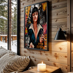 Mia Wallace Cash Fiction wall art – main view