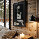 Godfather Cash & Chrome wall art – main view