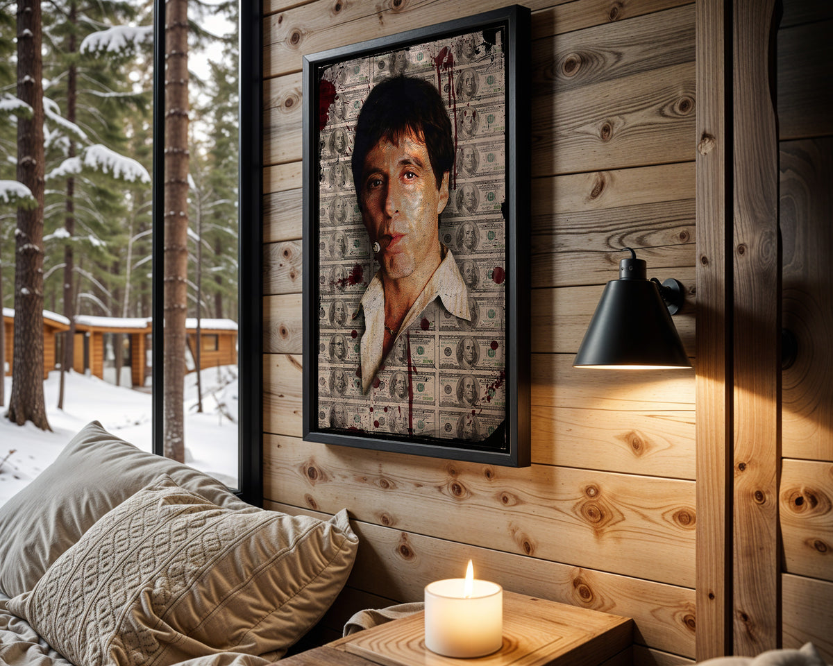 Tony Montana Money Wall wall art – main view