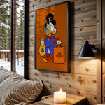 Scrooge Hermès Run wall art – main view