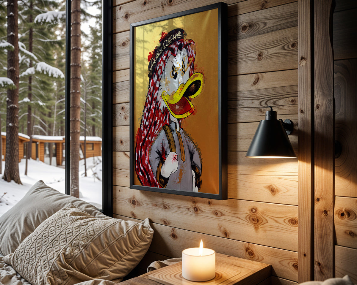 Donald Designer Sketch wall art – main view