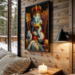 Donald Crowned Fortune wall art – main view