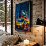 Scrooge Supercar Hustle wall art – main view