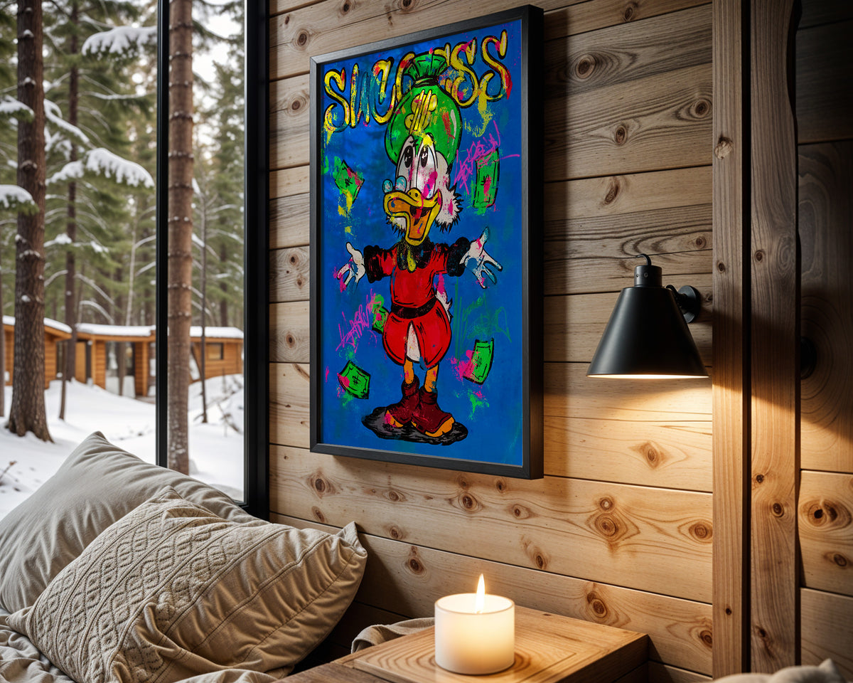 Scrooge Success Mode wall art – main view
