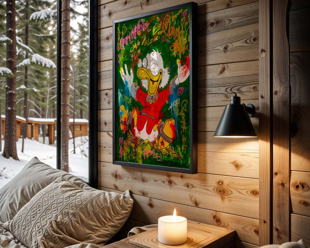 Donald Rich Life wall art – main view