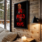 Godfather World Is Yours wall art – main view