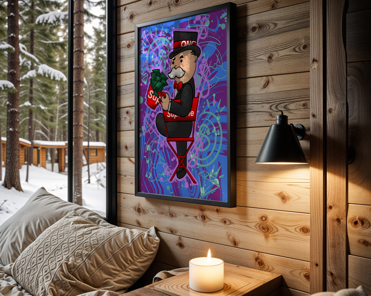 Monopoly Supreme Director wall art – main view