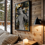 Bruce Lee Crowned Legend wall art – main view