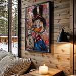 Scrooge Money Bag Pink wall art – main view
