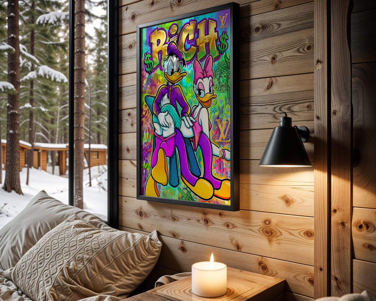Scrooge Rich Together wall art – main view