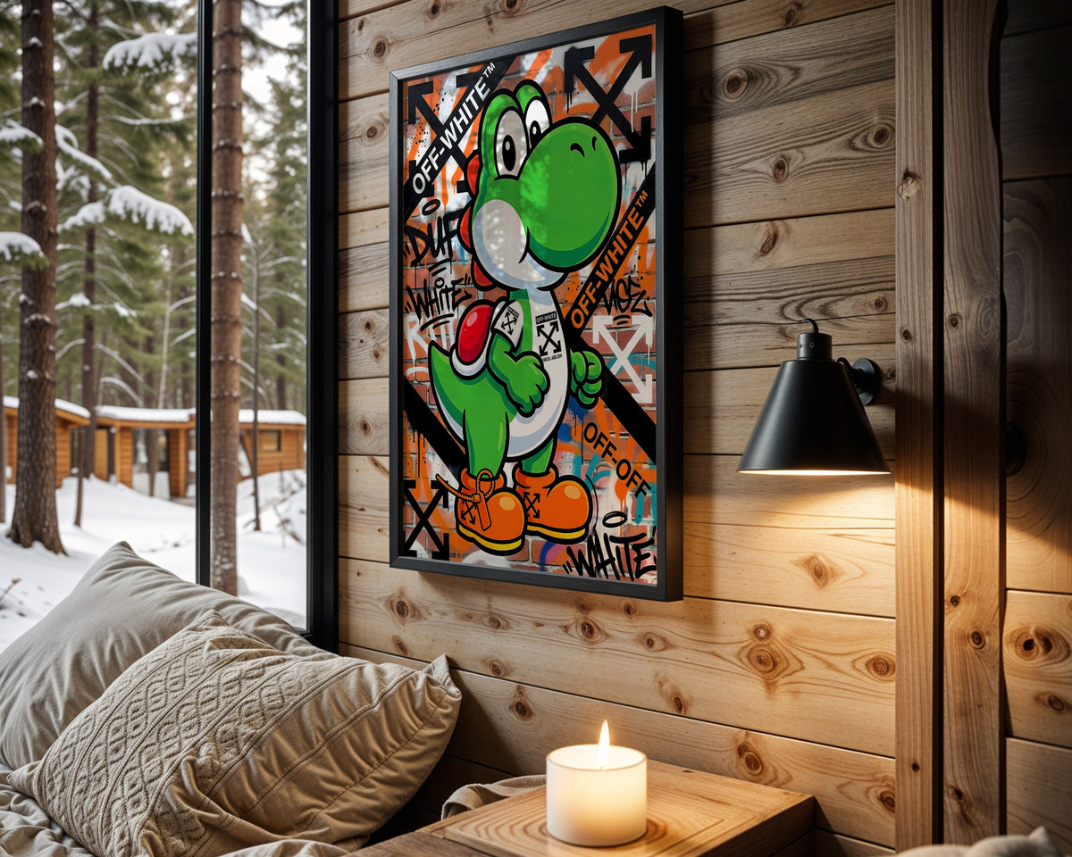 Yoshi Designer Street wall art – main view