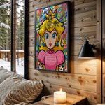 Princess Peach Luxury wall art – main view