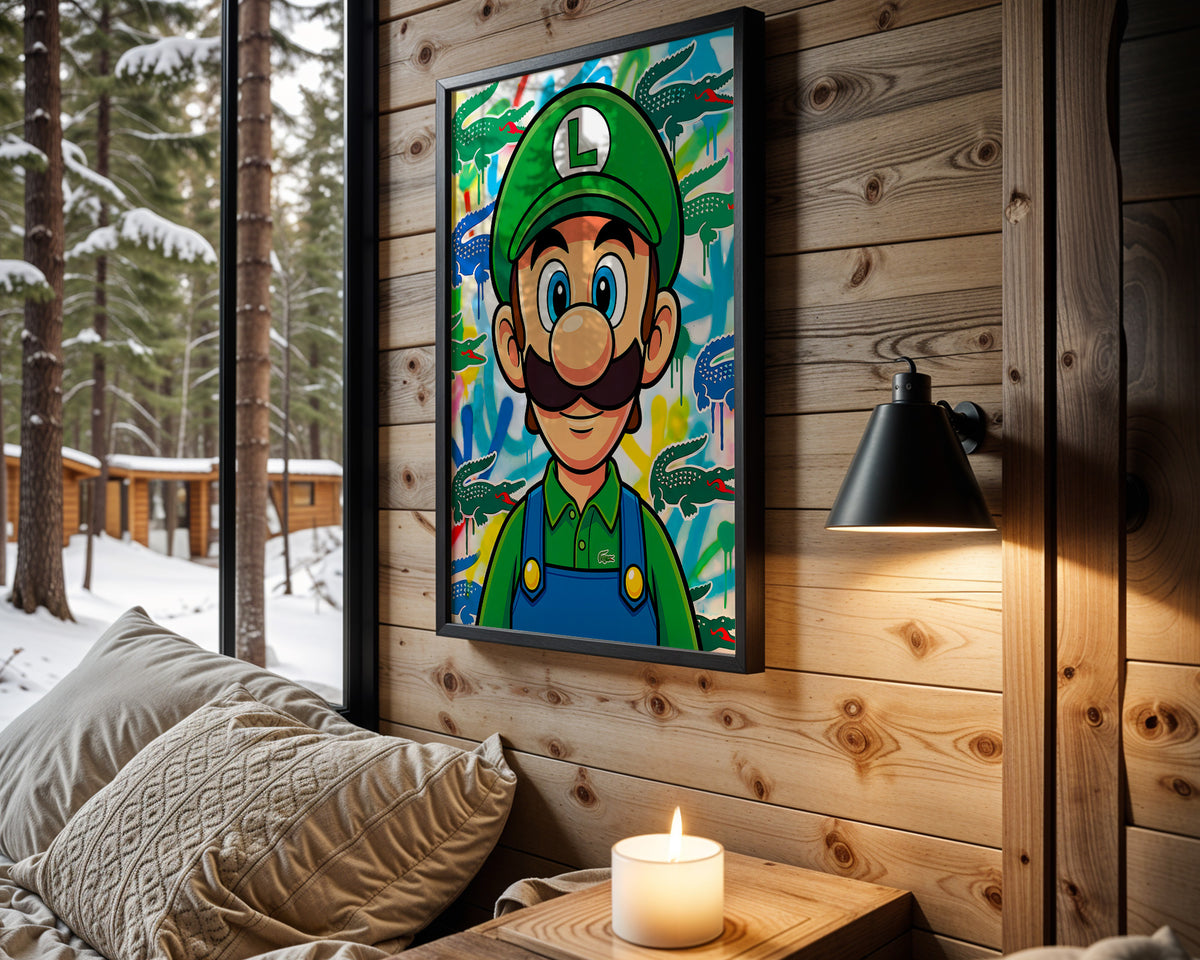 Luigi Street Luxe wall art – main view