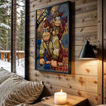 Donkey Kong Royal Style wall art – main view