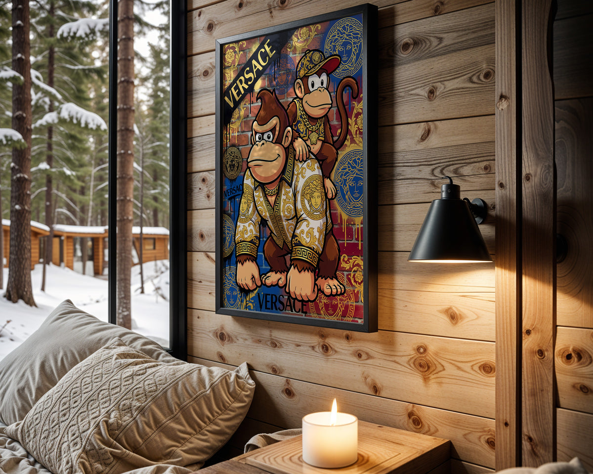 Donkey Kong Royal Style wall art – main view