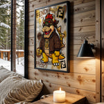 Bowser Designer King wall art – main view