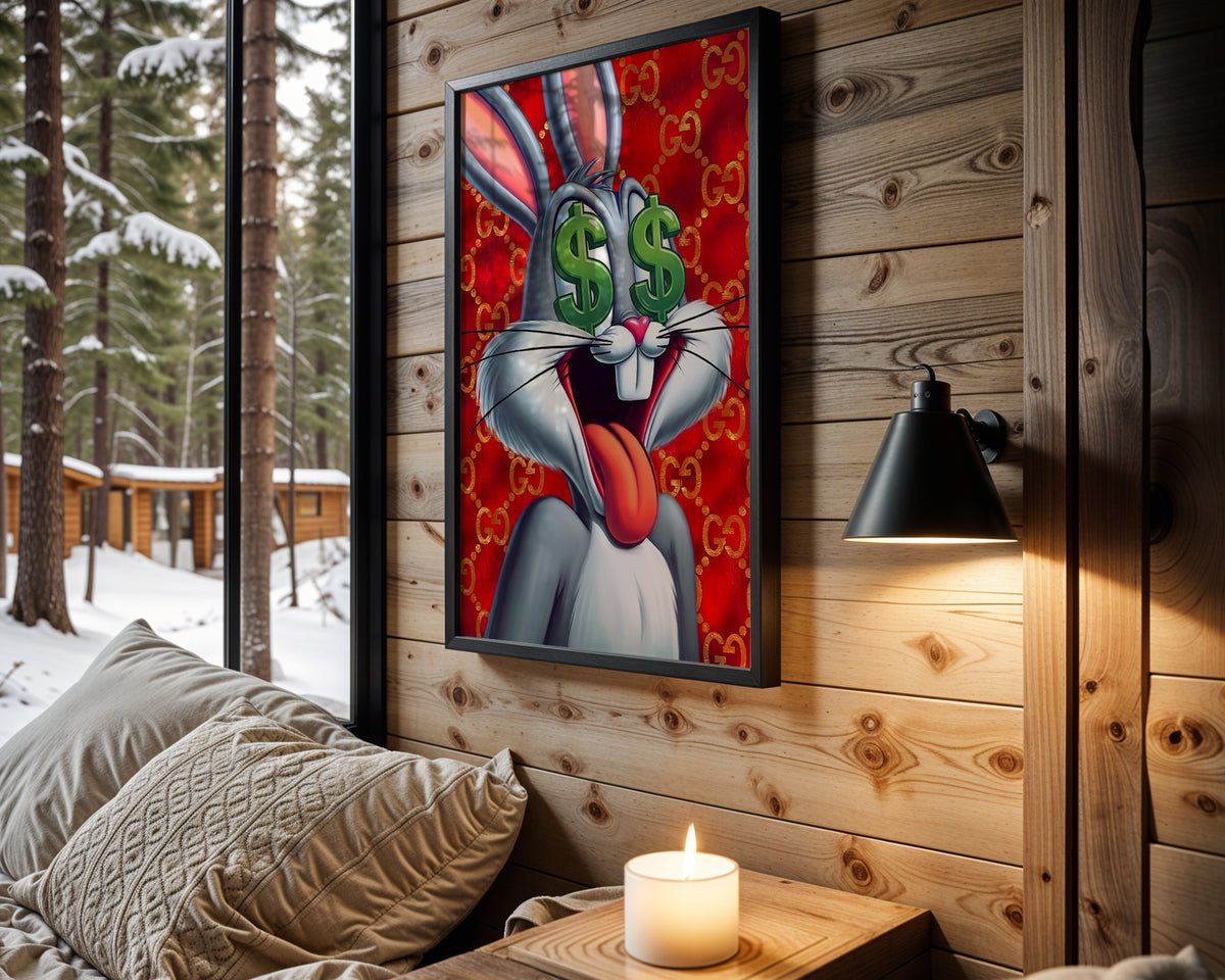 Bugs Money Vision wall art – main view