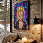 Android 18 Vogue Energy wall art – main view