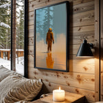Distant Traveller space wall art – cabin room view