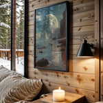Echoes of Space space wall art – cabin room view