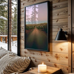 Keep Going Forward motivational wall art – main room view