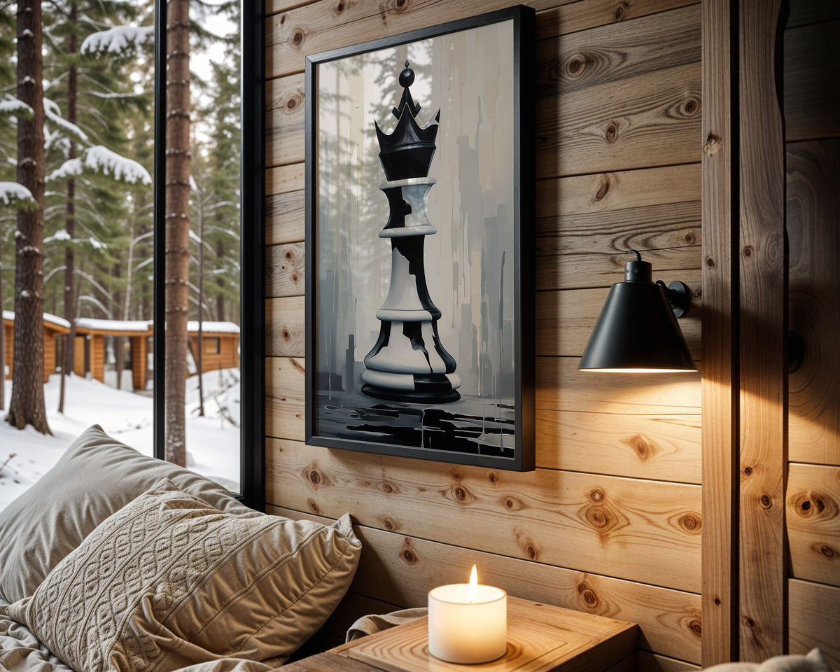 Make Your Move motivational wall art – main room view