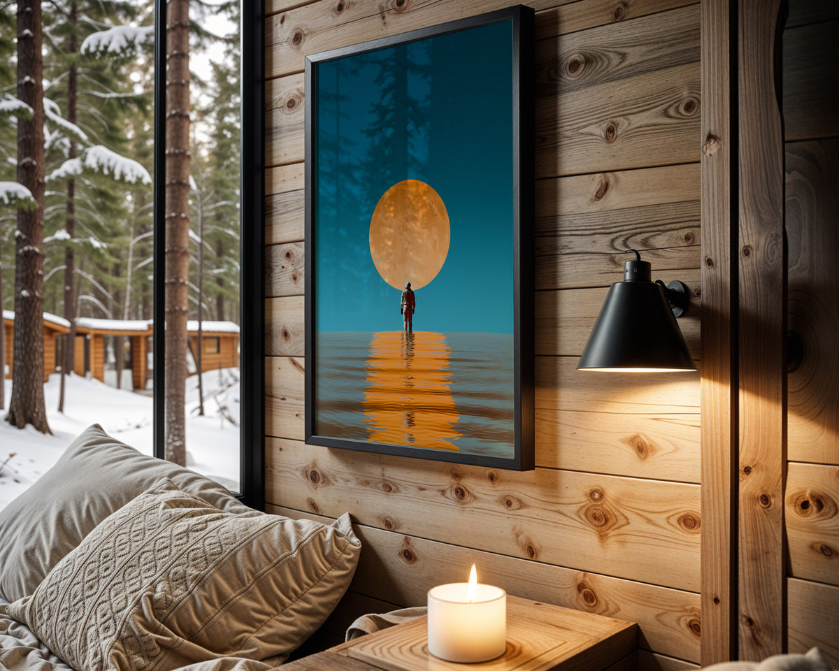 Solar Alignment space wall art – cabin room view