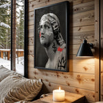 Tagged Muse wall art in cabin interior