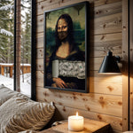Money Mask Mona wall art – main view