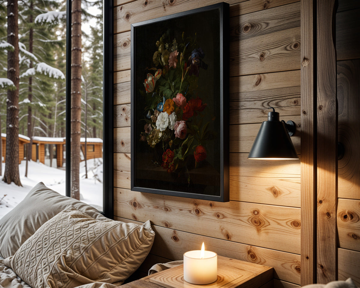Shadow Garden Bouquet wall art – main view