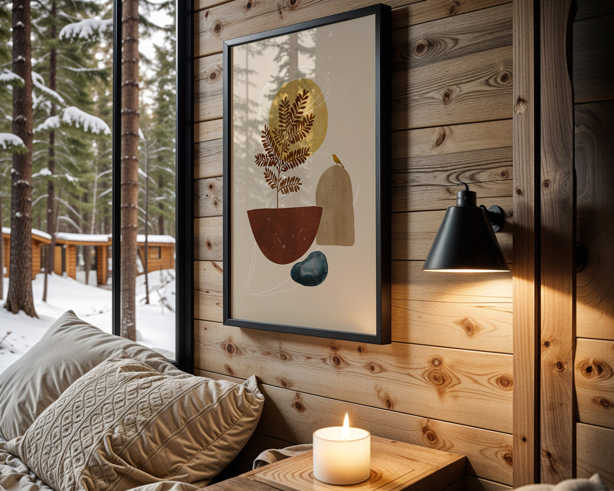 Botanical Balance II wall art – main view