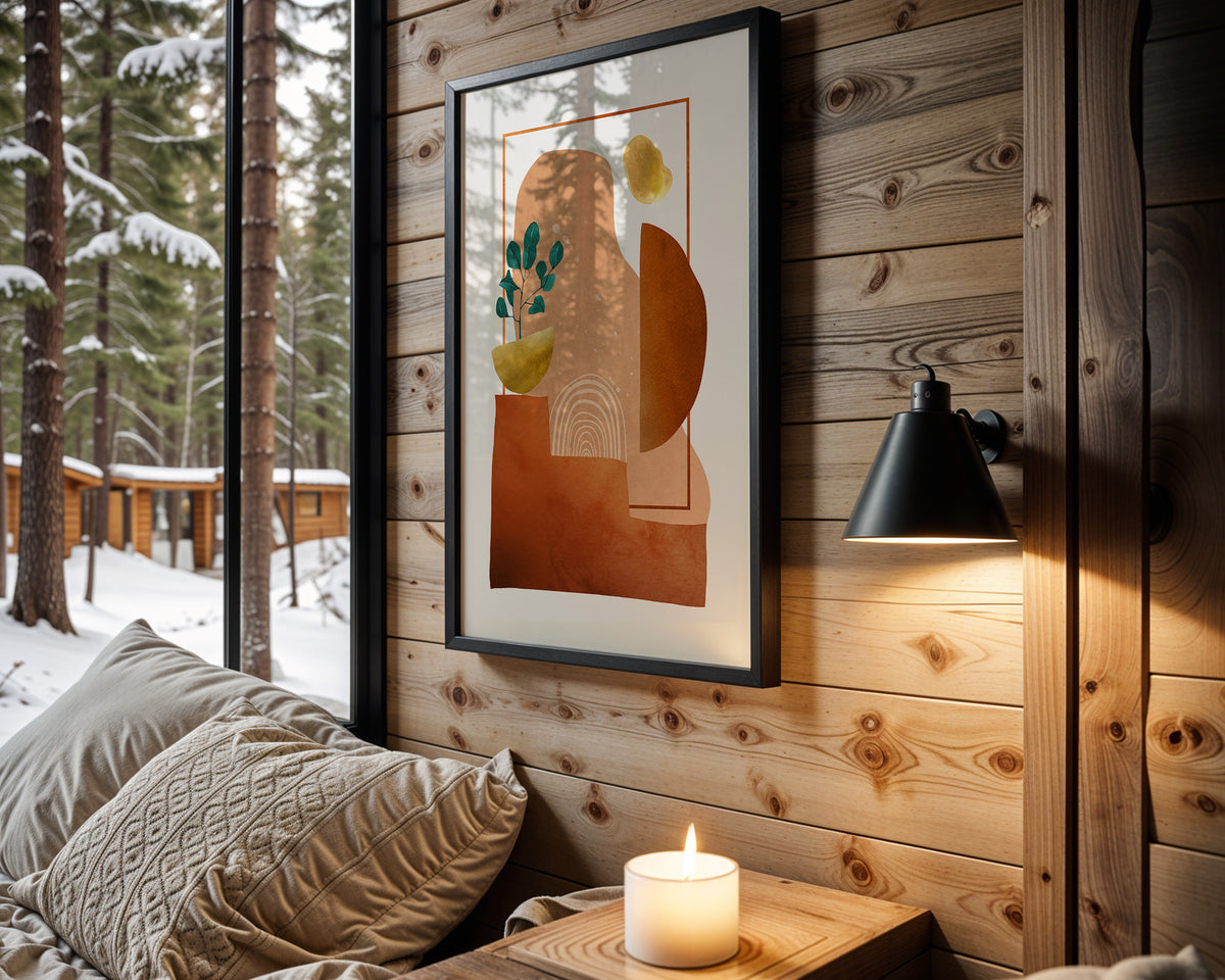 Botanical Balance III wall art – main view