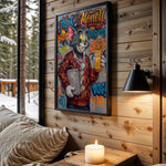 Tom Make Money Not Friends wall art – main view