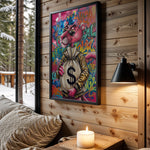 Pink Panther Street Fortune wall art – main view