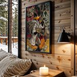 Daffy Cash Rules wall art – main view