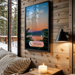 Your Dreams Are Calling motivational wall art – main room view